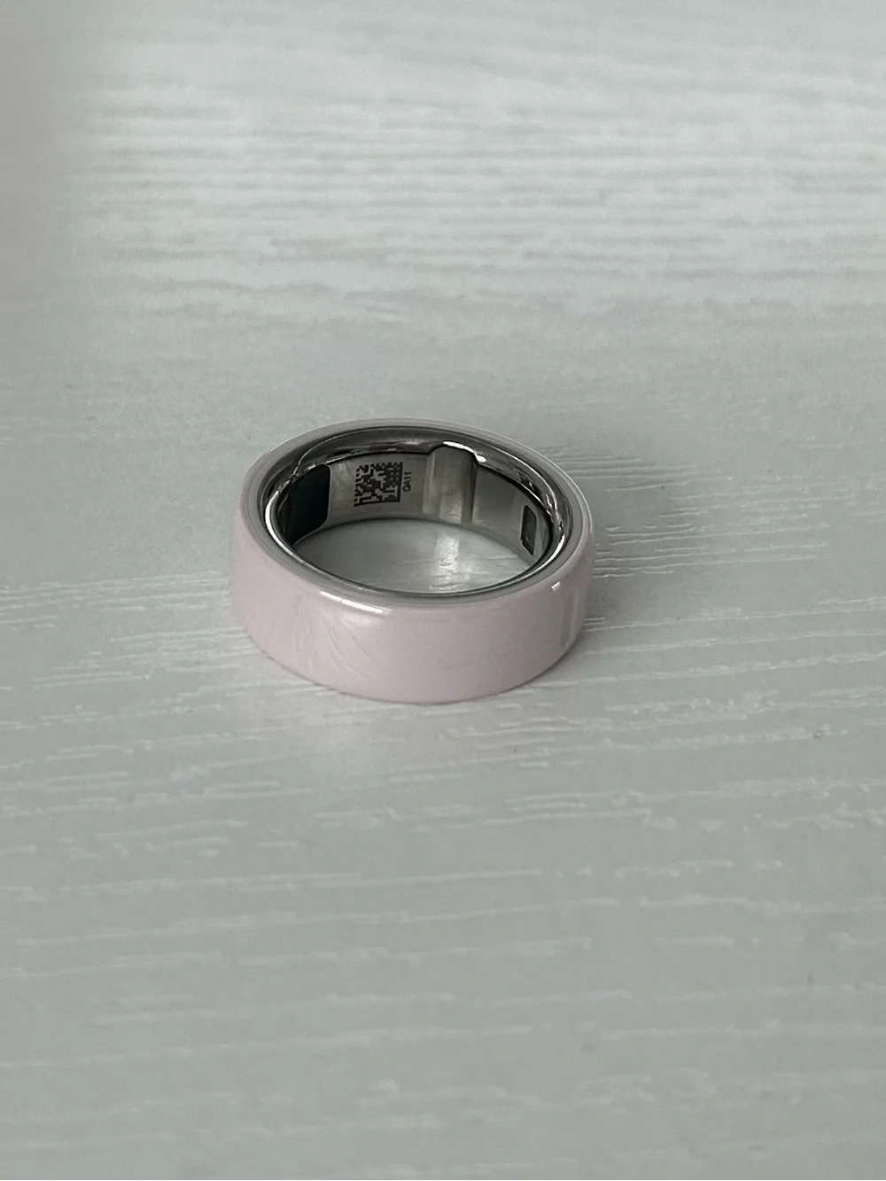 Oura Ring 4 Ceramic - Petal Pink Size 9
